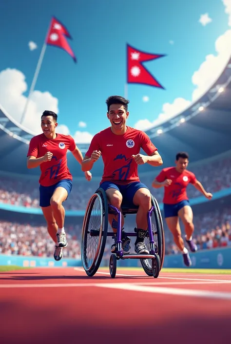 nepal 🇳🇵 in paralympics 2024