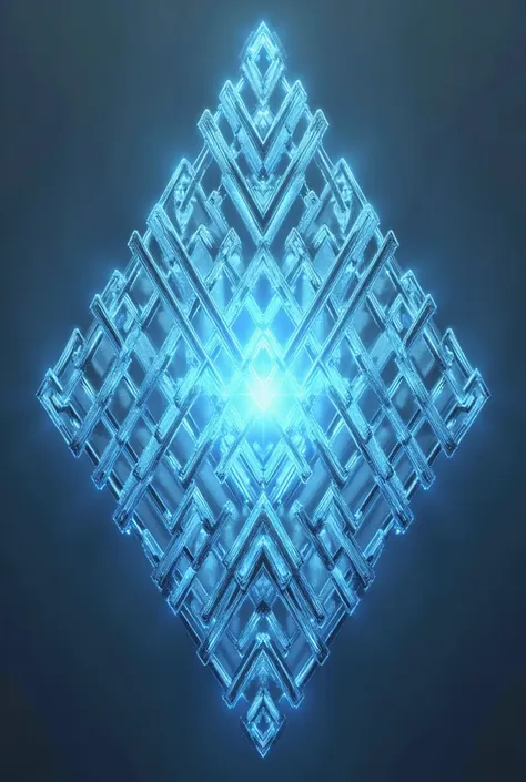 a pattern of interlocking diamond shapes or lozenges, creating a stable and intricate visual representation of mana control.