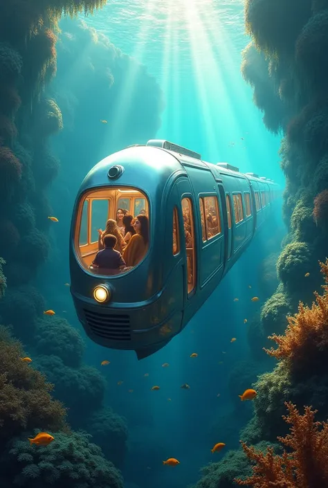 underwater train