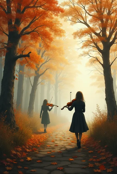 the long sobs of the violins of autumn