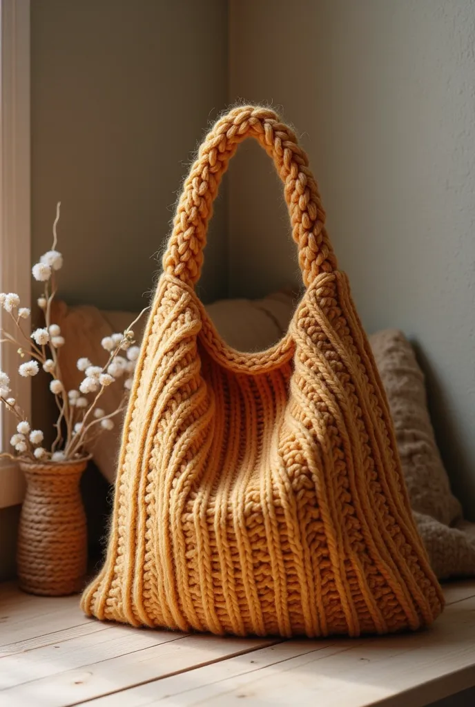 knitted bag