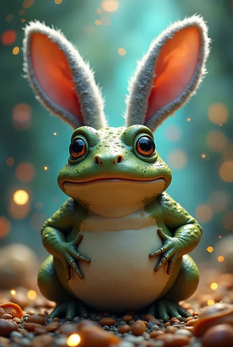 a toad with rabbit ears"jangkauan akhir tahun"'