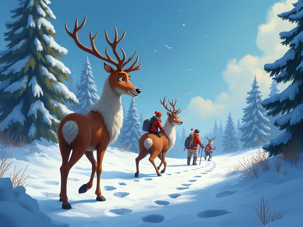 there is a search for rodolfo the reindeer