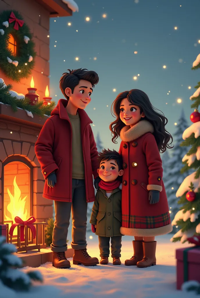 i want a christmas image that says the words merry christmas from the baltazar family