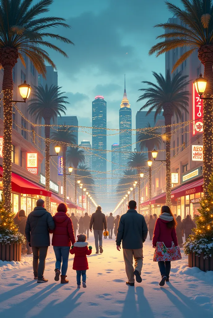 christmas in los angeles