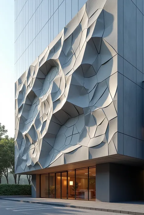 3d facade panel