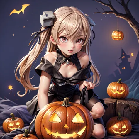 johnston halloween \(kancolle\)