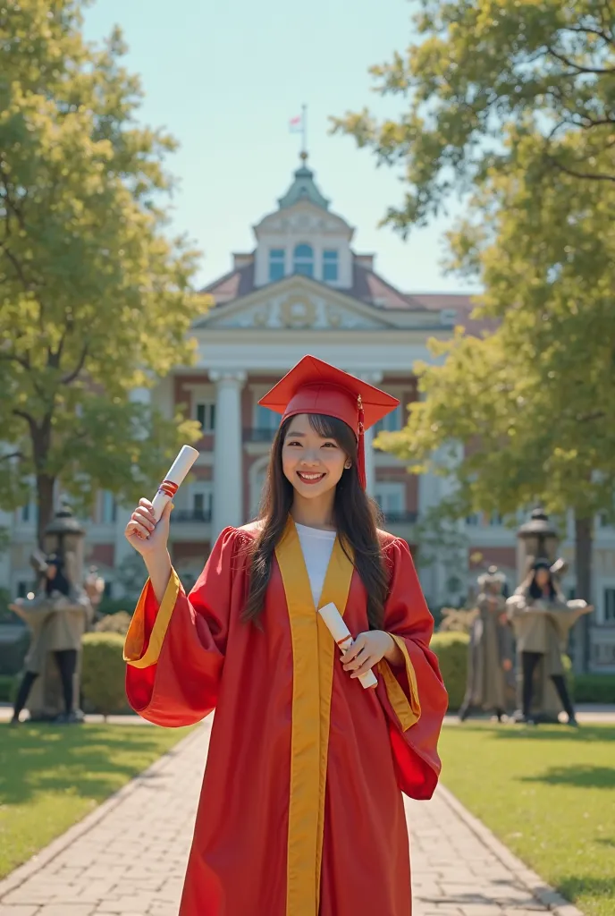 Im Nayeon from TWICE graduating in Silliman University college of Nursing