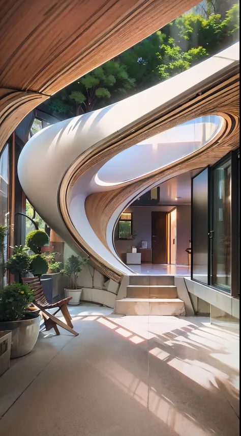 step into an architectural wonder that challenges conventions with bold symbolism. the entrance to the house resembles the delic...