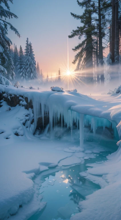 model shooting style, (extremely detailed 8k cg wallpape),extreme light，1girll，cold winter，the girl raised her hands in the air，...