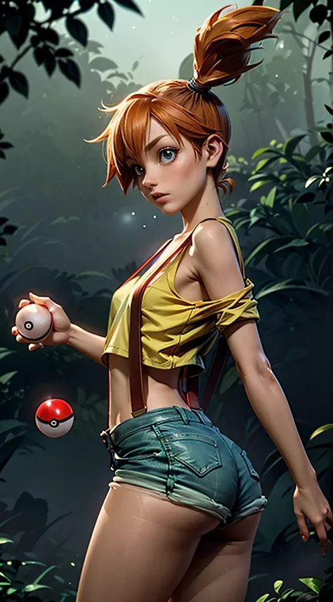 ((misty)), (best qualityer), (great lighting), (masterpiece artwork), (upper details), (whole body), (fully body),1 beautiful gi...