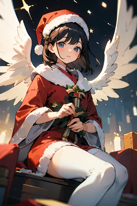 christmas、angel、 girl